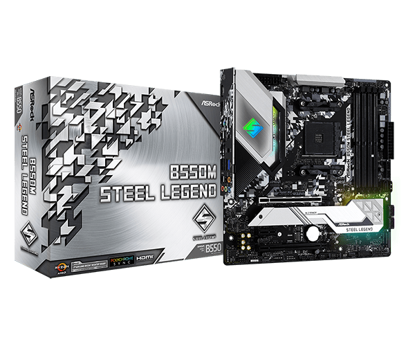 ASROCK B550m Steel Legend
